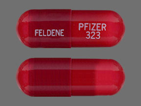 Pastilla FELDENE PFIZER323 es Feldene 20 mg