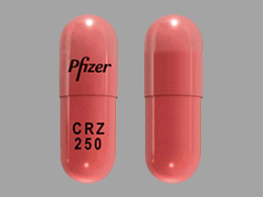 Xalkori 250 mg Pfizer CRZ 250