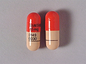 Dantrolene sodium 25 mg DANTRIUM 25mg 0149 0030