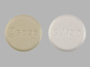 Pill Logo 5029 5/120 is Cetirizine and Pseudoephedrine Extended Release 5 mg / 120 mg