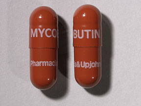 Rifabutin 150 mg MYCOBUTIN Pharmacia & Upjohn