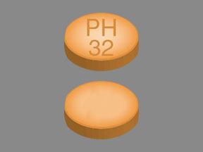 Pill PH32 is Docuzen docusate sodium 50 mg / sennosides 8.6 mg