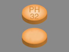 Pill PH32 er Docuzen docusate natrium 50 mg / sennosider 8,6 mg