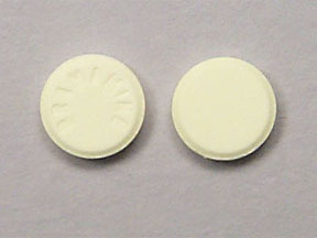 Pill DRAMAMINE Yellow Round is Dramamine Less Drowsy