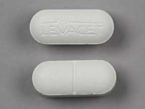 Pill Imprint LEVACET (Levacet 250 mg-500 mg-32.5 mg-150 mg)