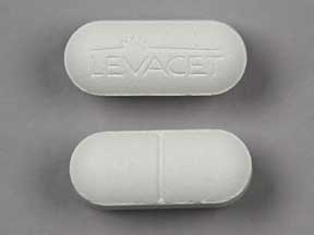 Pill LEVACET is Levacet 250 mg-500 mg-32.5 mg-150 mg