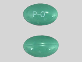 Pill PO Green Capsule-shape is Simethicone