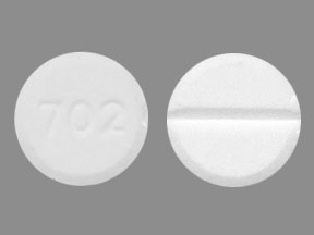Pill 702 White Round is Dexamethasone