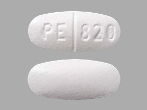 Pill PE 820 White Oval is Udamin SP