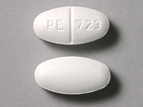 Pill PE 723 is Duraflu 60-20-200-500 mg