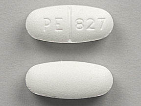 Pill PE 827 White Capsule/Oblong is Durabac Forte