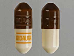 Pill RIDAURA RIDAURA is Ridaura 3 mg