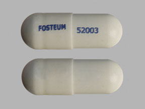 Pill Imprint FOSTEUM 52003 (Fosteum 200 intl units-27 mg-20 mg)