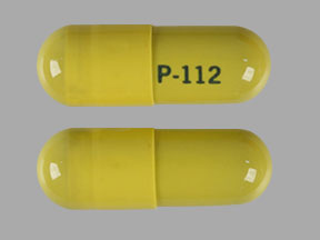 Pill P-112 is PureVit DualFe Plus ferrous fumarate (anhydrous) 162 mg / polysaccharide iron complex 115.2 mg / folic acid 1 mg