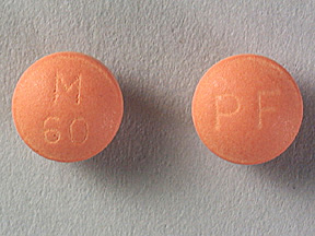 Pill PF M 60 Orange Round is MS Contin
