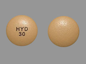 Hysingla ER 30 mg (HYD 30)