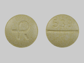 Carbidopa and levodopa 25 mg / 100 mg R 539