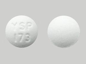 Pill YSP 173 White Round is Zolpidem Tartrate