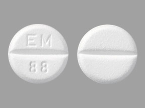 Pill EM 88 White Round is Euthyrox