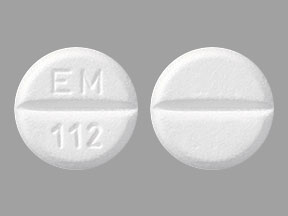 Pill EM 112 White Round is Euthyrox