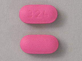 Pill 324 Pink Oval is QC Complete Allergy Medicine