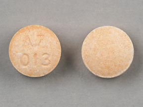 Pill AZ 013 Orange Round is Aspirin (Chewable)