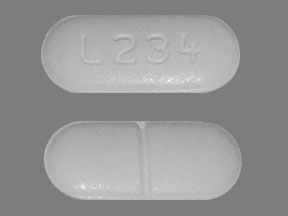 Pill L234 White Capsule/Oblong is Modafinil