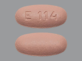 Valganciclovir hydrochloride 450 mg E114