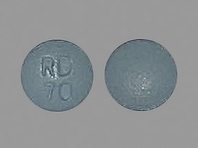 Morphine sulfate extended-release 15 mg RD 70