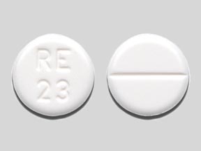 Pill RE 23 White Round is Furosemide