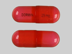 Pill DORMIN 25 mg is Dormin 25 mg