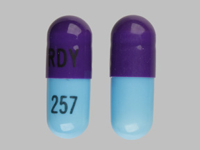 Ziprasidone hydrochloride 40 mg RDY 257