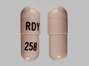 Ziprasidone hydrochloride 60 mg RDY 258