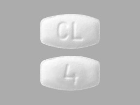 Pill CL 4 is Nitroglycerin (Sublingual) 0.4 mg
