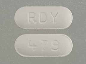 Pill RDY 479 White Oval is Zolpidem Tartrate