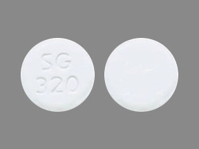 Lamotrigine (orally disintegrating) 50 mg SG 320