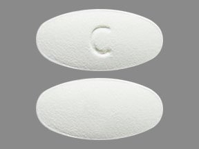 Pill C White Oval is Cetirizine Hydrochloride