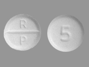 Oxycodone hydrochloride 5 mg R P 5