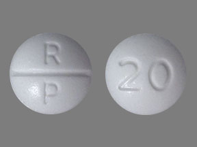 Oxycodone hydrochloride 20 mg R P 20