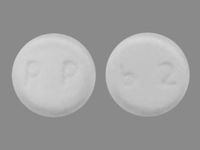 Pill RP b2 White Round is Buprenorphine Hydrochloride (Sublingual)