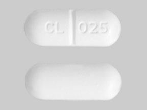 Colchicine and probenecid 0.5mg / 500mg CL 025