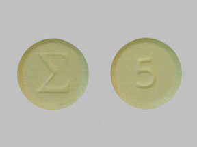 Amiloride hydrochloride 5 mg E 5