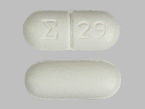 Pill E 29 White Capsule/Oblong is Disulfiram