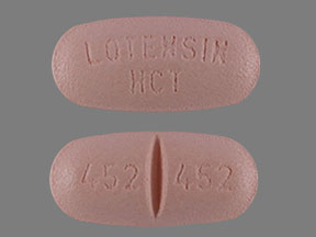 Benazepril hydrochloride and hydrochlorothiazide 10 mg / 12.5 mg LOTENSIN HCT 452 452