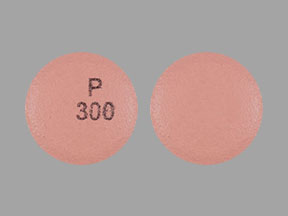 Pill P 300 Peach Round is Lithium Carbonate Extended-Release