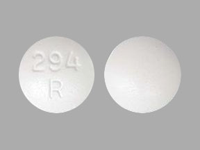 Pill 294 R White Round is Sodium Bicarbonate