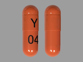 Pill Y 04 Brown Capsule/Oblong is Atomoxetine Hydrochloride