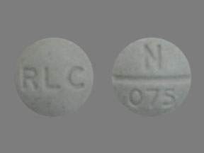 Nature-throid 48.75 mg (¾ Grain) RLC N 075