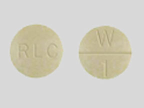 Westhroid 65 mg (1 grain) RLC W 1