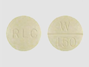 Pill RLC W 150 Yellow Round is Westhroid